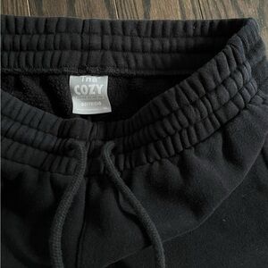 tna cozy fleece boyfriend sweatpants xs